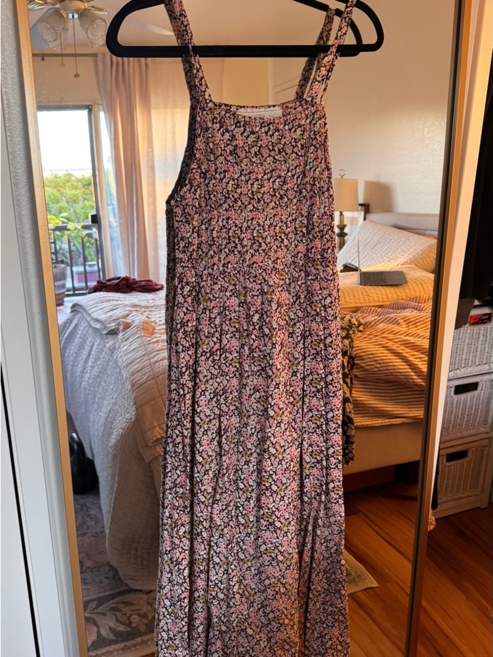 Acacia floral Maxi Dress